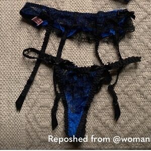 Agent Provocateur Panty Garter Belt Set